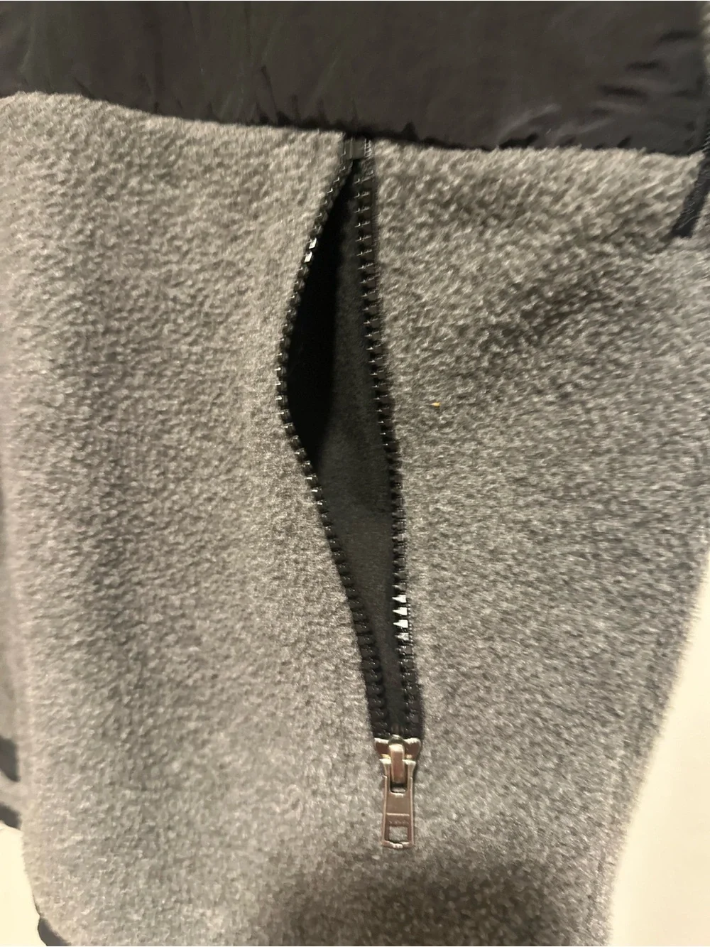 The North Face Denali Polartec Sz:S Fleece Jacket gray Full Zip Coat Jacket.